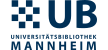 Logo von Universitätsbibliothek Mannheim